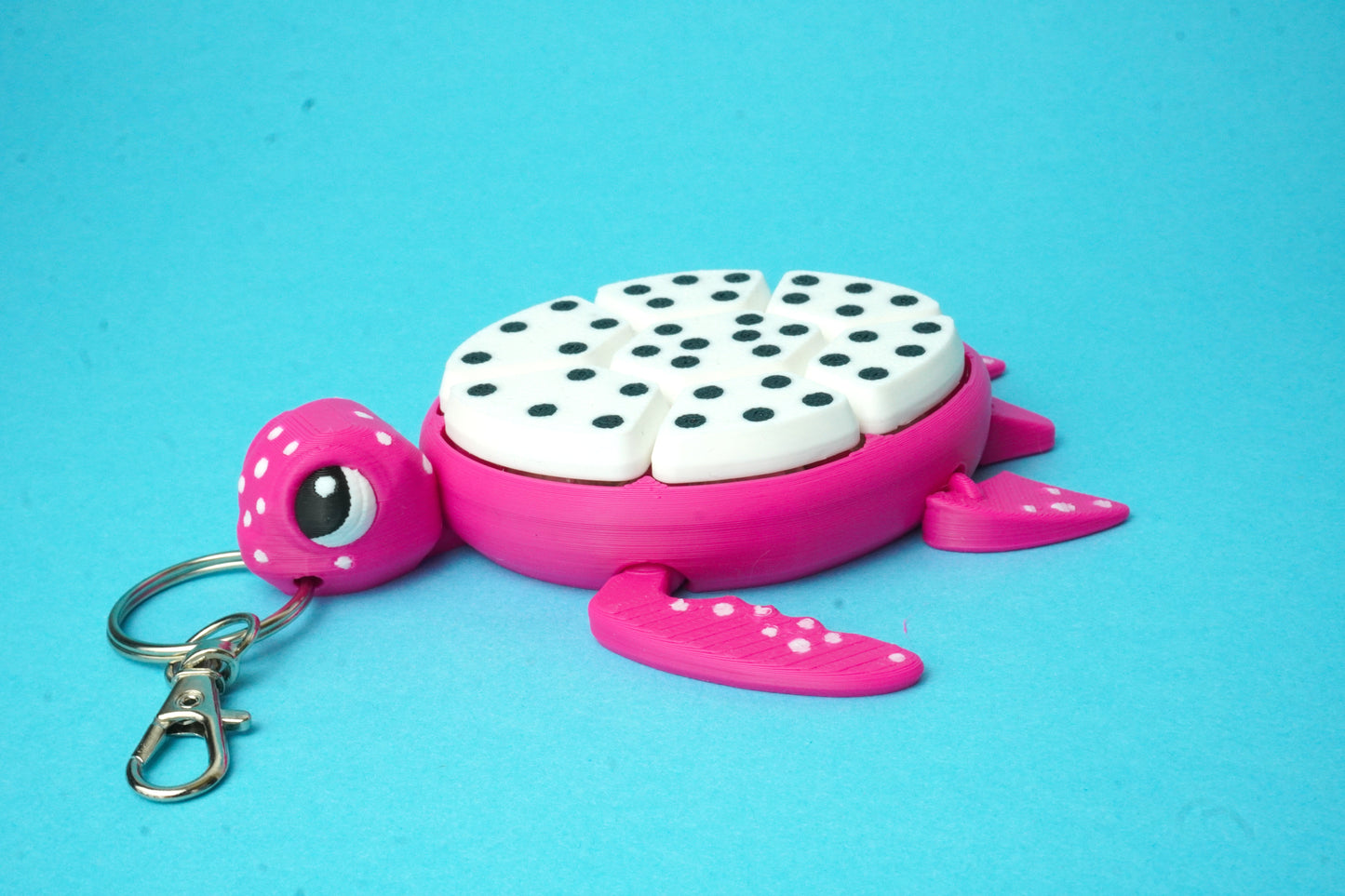 Fruit Turtle Fidget Clicker – Fruchtige Schildkröten im Keychain-Format
