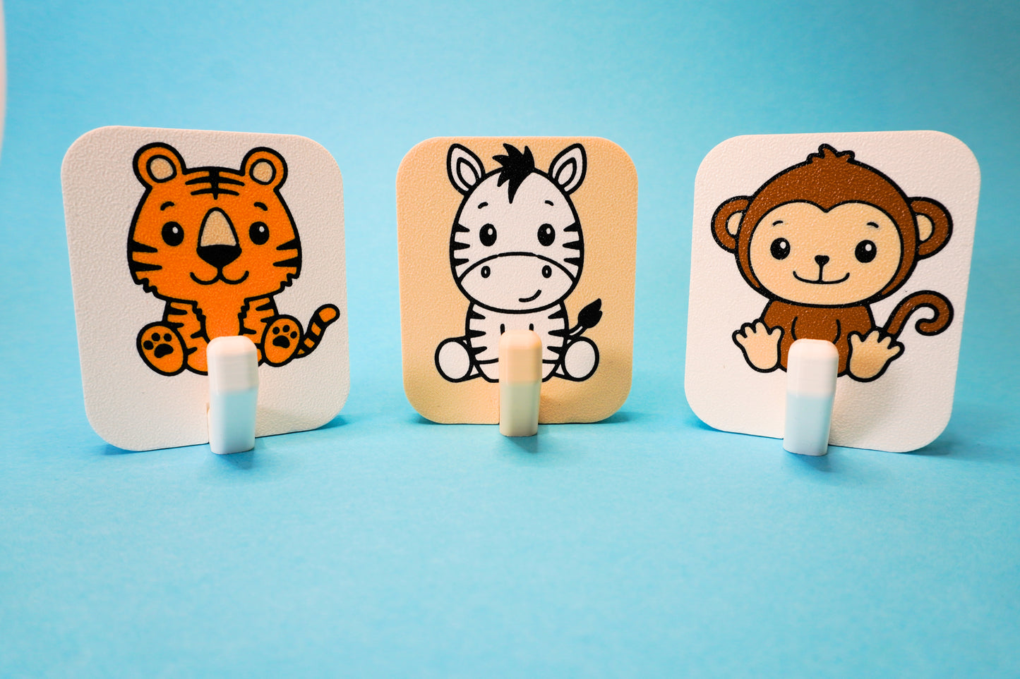 Safari-Handtuchhalter für Kinder – Tierischer Badspaß in Wunschfarbe