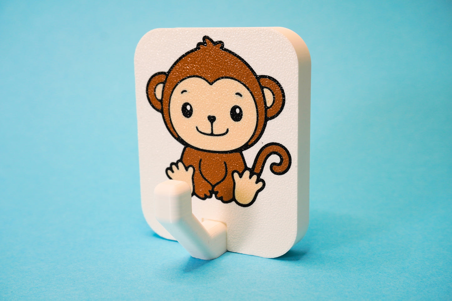 Safari-Handtuchhalter für Kinder – Tierischer Badspaß in Wunschfarbe