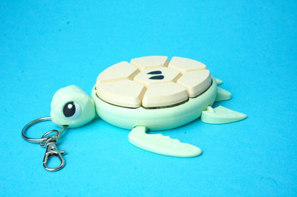 Fruit Turtle Fidget Clicker – Fruchtige Schildkröten im Keychain-Format